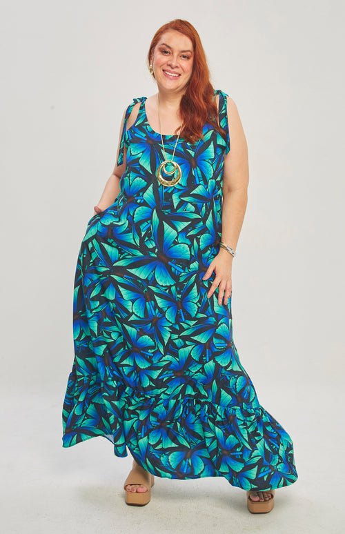 VESTIDO PALMA BUTTERFLIES