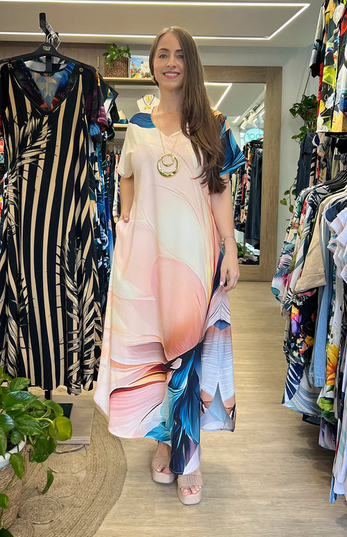 VESTIDO IGUAZU SOFT FLOWER