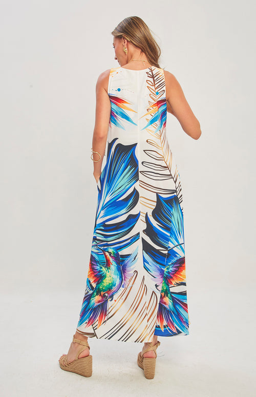 VESTIDO CHICAGO BELIEVE BLUE