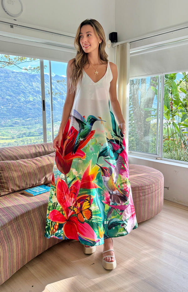 VESTIDO FLORIDA ENCHANTED FORES