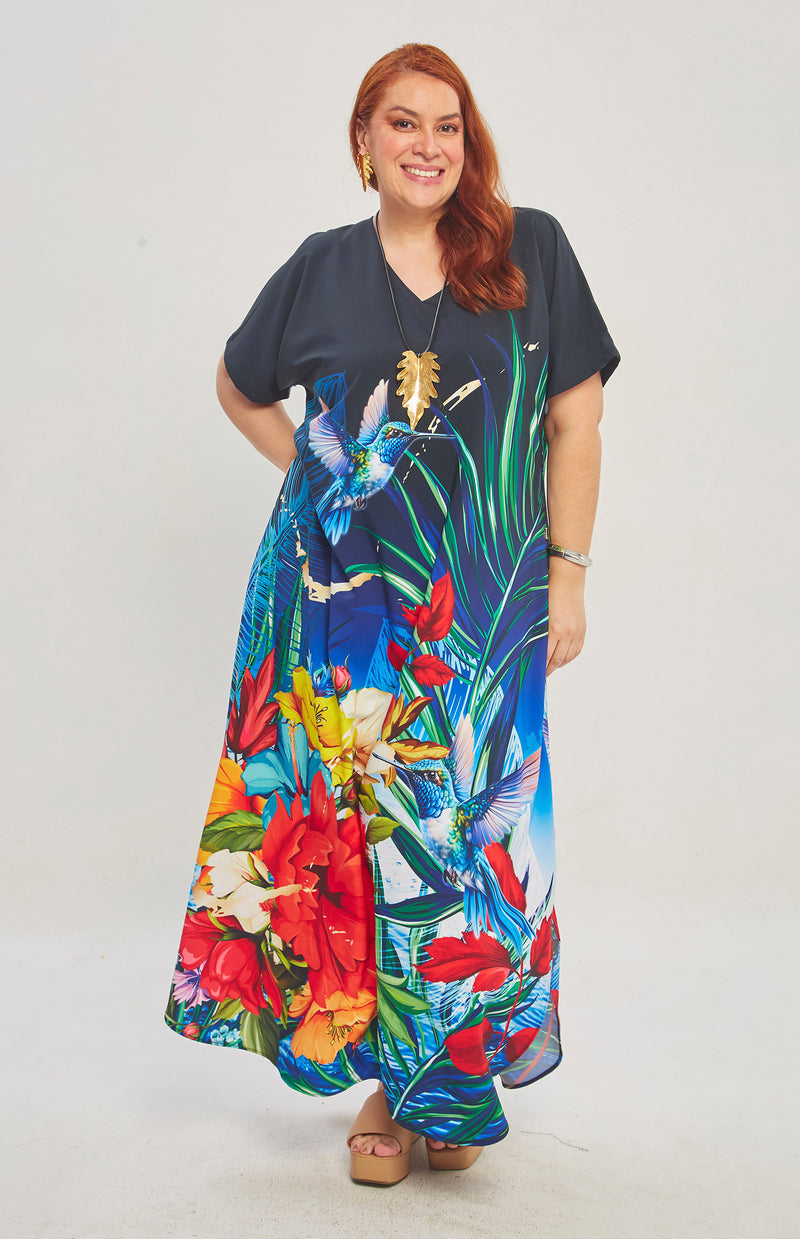 VESTIDO IGUAZU FLORAL PARADISE