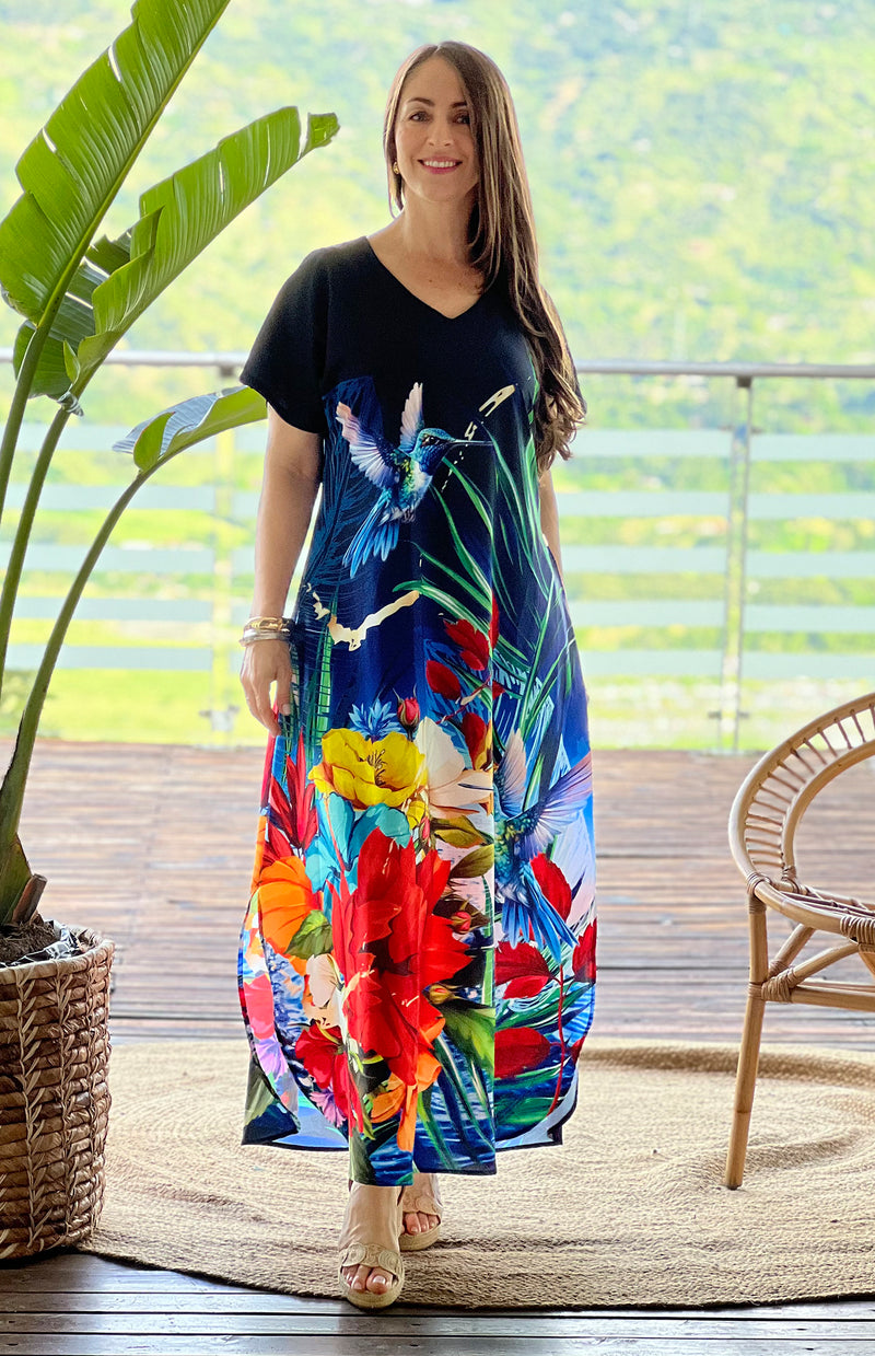 VESTIDO IGUAZU FLORAL PARADISE