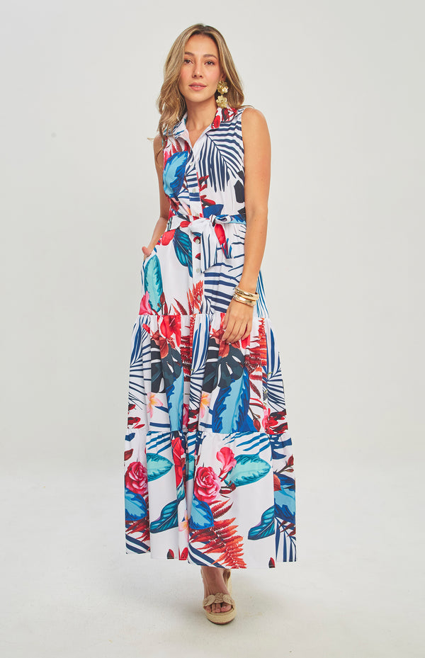 VESTIDO AMSTERDAM BLUE GARDEN