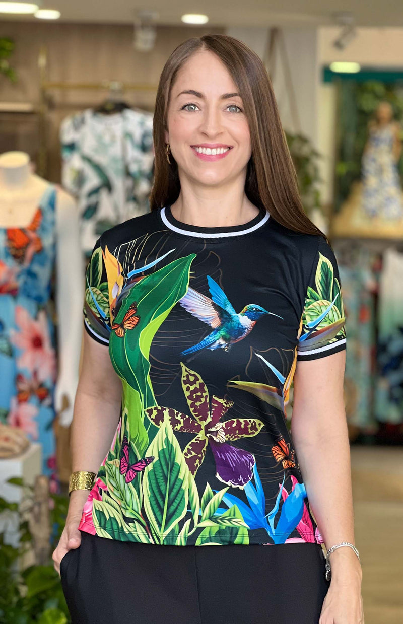 BLUSA FLORIDA BOTANICAL MAGIC