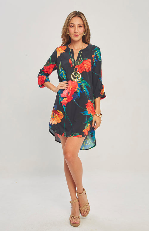 CAMISERO CALIFORNIA FLOWER NIGHT