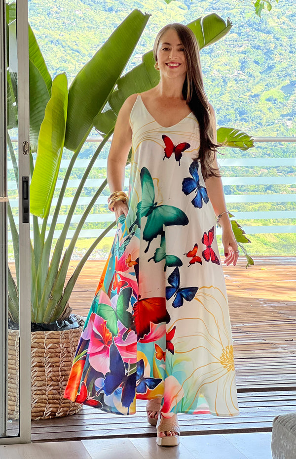 VESTIDO FLORIDA SPRING BLOOM