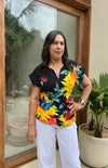 BLUSA LISBOA ROMANTIC SUNFLOWERS