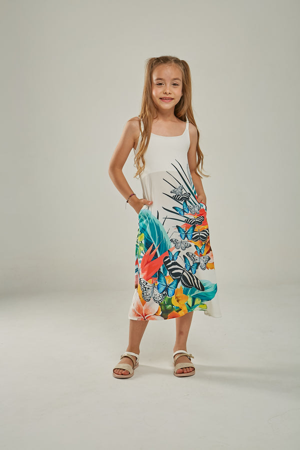 VESTIDO FLORIDA NIÑA