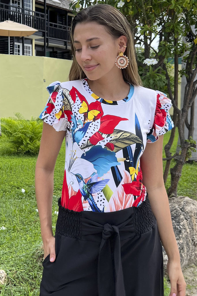 BLUSA HANNA SPECIAL TROPICAL SUMMER