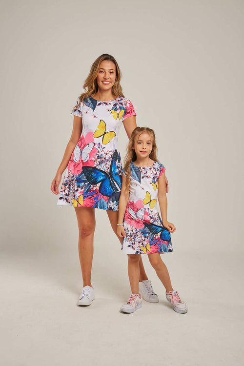 VESTIDO MADRE E HIJA NEW ENCHANTED PARADISE