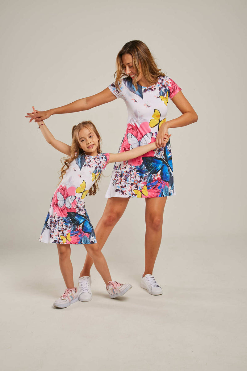 VESTIDO MADRE E HIJA NEW ENCHANTED PARADISE