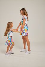 VESTIDO MADRE E HIJA NEW JUNGLE PARROT TROPICAL