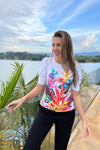 BLUSA CAMILE SPECIAL GARDEN OF HELICONIA - COLECCION CRECER